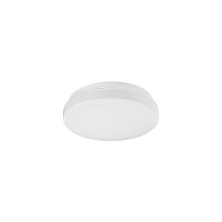 Kuzco Lighting Single Led Round Flush Mount Ceiling Fixture With White Opal Acrylic FM9711-WH